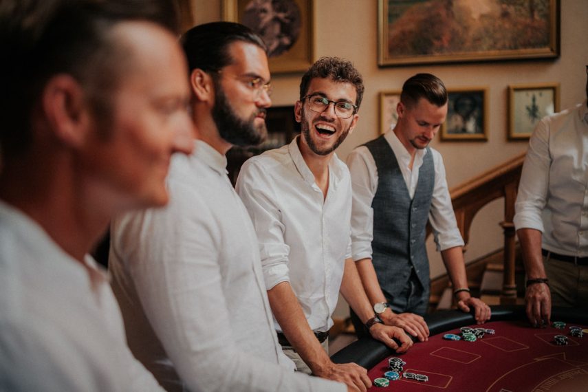 Freude beim mobilen Casino