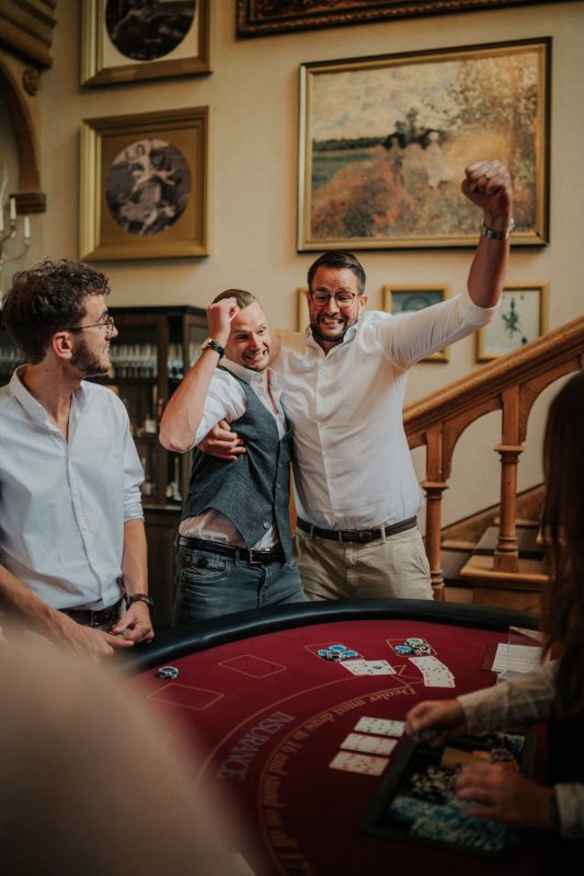 Geburtstagsfeier mit mobilem Casino von Casino4Home